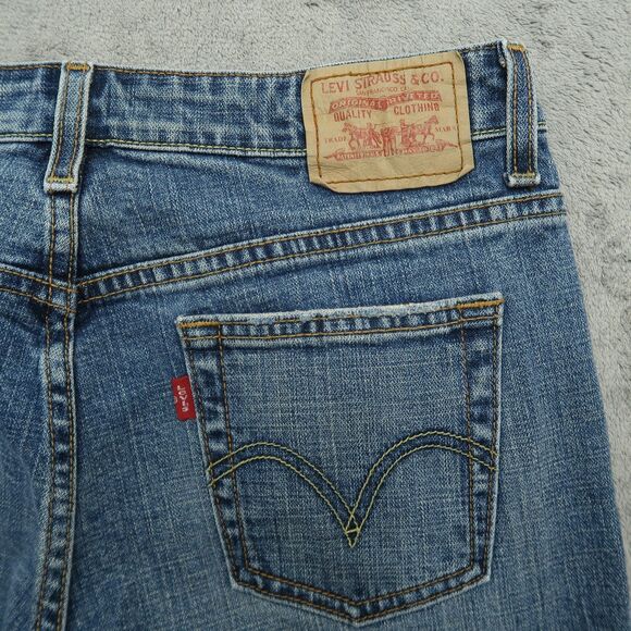 Levi's 515 Jeans Women's Size 10M Blue Mid-Rise Bootcut Denim Pants 28" Inseam - Picture 10 of 16